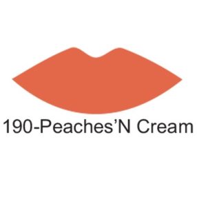 190- Peaches'N Cream 1,5ml Narancsos piros szín