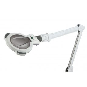 Nagyítós lámpa LED-es fényerősség szabályozóval