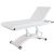 Elektromos masszázs és kezelőágy fehér