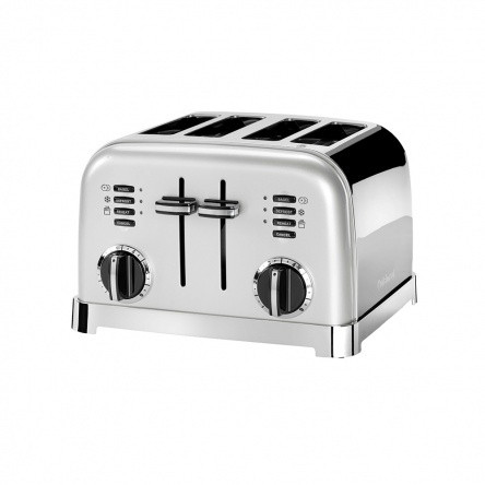 Cuisinart Többfunkciós kenyérpirító 4 szeletes 1800W - silver