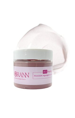 B12 Peeling 50ml Rózsaszín Agyaggal és Eper Kivonattal