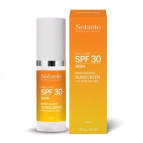   Solanie Fényvédő hidratáló arckrém érzékeny bőrre 30ml SO10916