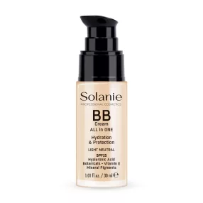   Solanie BB krém hialuronsavval és fényvédővel SPF15 - világos neutrális 30ml