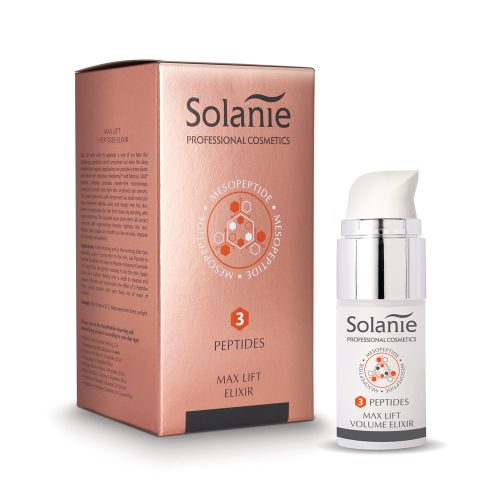 Solanie Max Lift 3 Peptides Bőrtömörséget növelő elixír 15ml