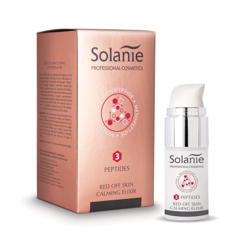 Solanie Red Off Skin Calming 3 Peptides Bőrpír elleni elixír 15ml