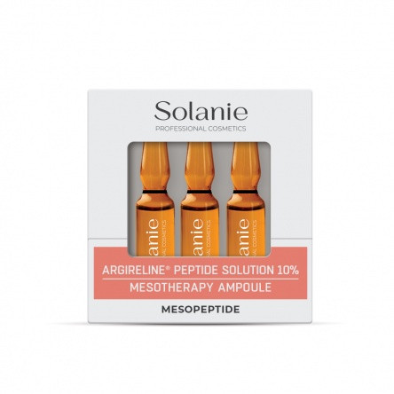 Solanie Argirelin Peptid oldat 10% Mezoterápiás ampulla 3X2 ml SO11210