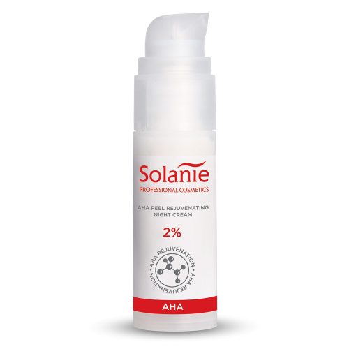 Solanie AHA peel bőrfiatalító éjszakai krém  30 ml