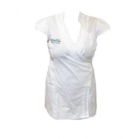 Solanie kozmetikus átkötős ruha "44" méret