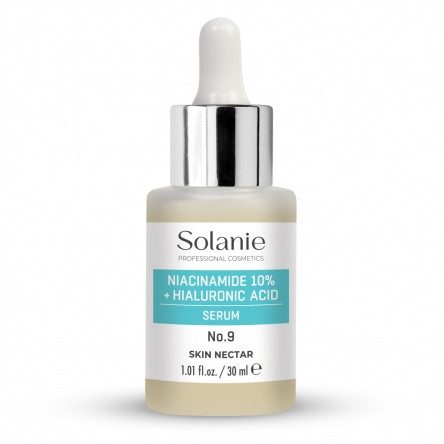 Solanie Skin Nectar No.9 Niacinamid 10% + Hialuronsav szérum 30ml