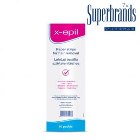 X-Epil Lehúzó textilcsíkok 50 db