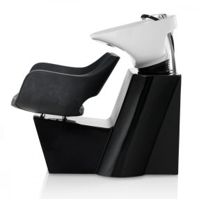 Indi fejmosó fekete talppal és fekete székkel