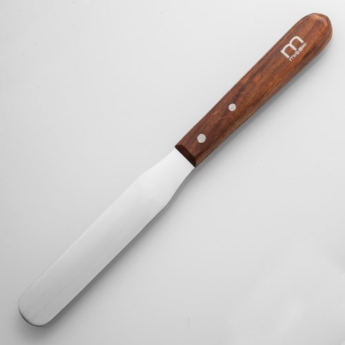 Rozsdamentes széles acél spatula 24cm