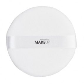 Make Up pamut sminkszivacs 8 cm fehér