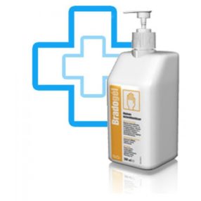 BradoGél kézfertőtlenítő pumpás 500ml