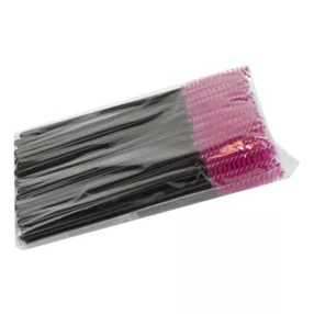 Egyszer használatos szempillaspirál pink/fekete 10db