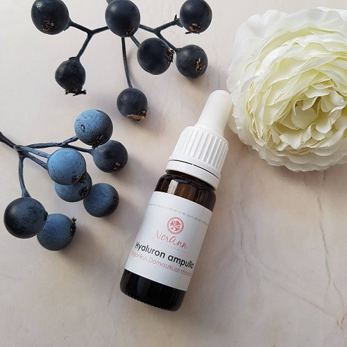 Hyaluron ampulla organikus damaszkuszi rózsával 10 ml
